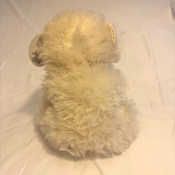 Fuzzy Friends Cream Colored Puppy Plush Stuffed Animal Gift 10” NWT Plushie - Picture 5 of 10